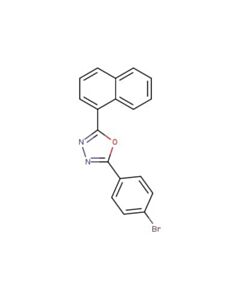 Astatech 2-(4-BROMOPHENYL)-5-(1-NAPHTHYL)-1,3,4-OXADIAZOLE; 1G; Purity 95%; MDL-MFCD00050980